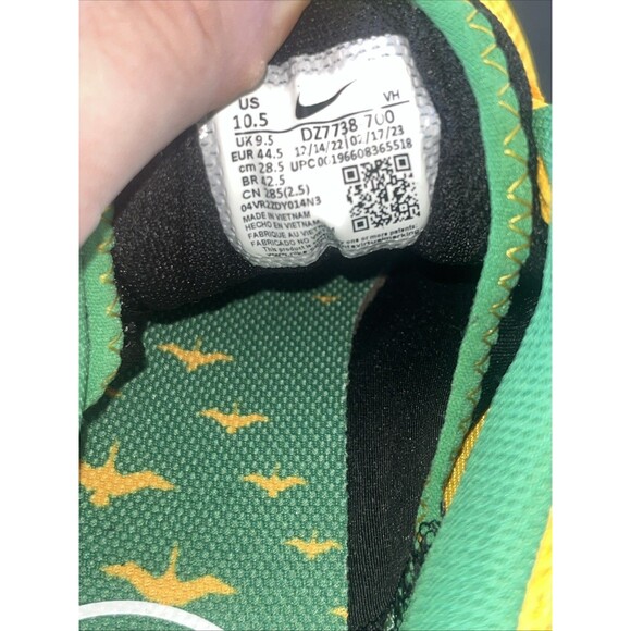 Dd7738-700 Size10.5 Air Max System Oregon